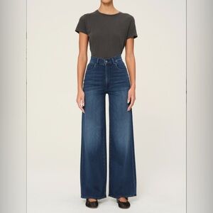 DL1961 Hepburn High-Rise Wide Leg Jeans - stream 26